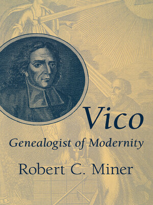cover image of Vico, Genealogist of Modernity